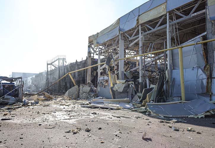 JYSK Reopens Bombed Store In Ukraine